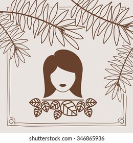 spa center design, vector illustration eps10 graphic 