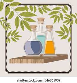 spa center design, vector illustration eps10 graphic 