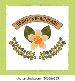 spa center design, vector illustration eps10 graphic 