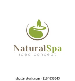 Spa Concept Logo Design Template