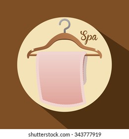Spa concept and multimedia icons design, vector illustration 10 eps graphic.