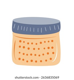 spa cosmetic and bath accessories illustration on white background.