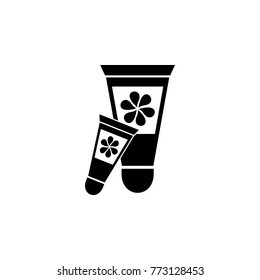 Spa Cream Icon. Spa icon. Element relaxation and rest icon on white background