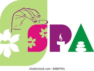 Spa cream illustration