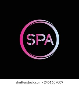 Logo de SPA Creative y 
Diseño de iconos