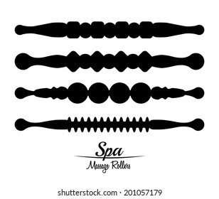 Spa design over background, vector illustration