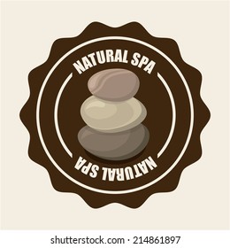 spa design over white background vector illustration