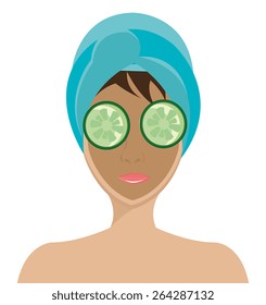 Spa design over white background, vector illustration.