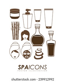 Spa design over white background,vector illustration.