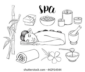 Spa doodle set