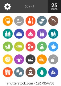 Spa Filled icons