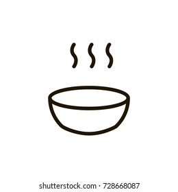 Spa flat icon. Single high quality outline symbol of spa for web design or mobile app. Thin line signs of beauty for design logo, visit card, etc. Outline logo of massage