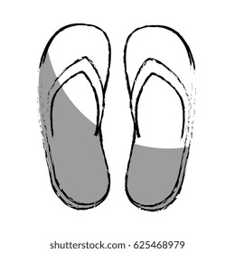 spa flip flops icon