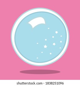 spa girl bubbles design vector illustration