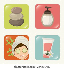 spa graphic design , vector illustration