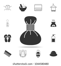 Spa hot compress icon. Detailed set of SPA icons. Premium quality graphic design. One of the collection icons for websites, web design, mobile app on white background