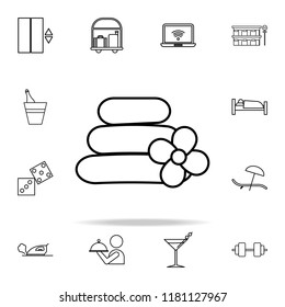 spa icon. hotel icons universal set for web and mobile