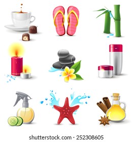 spa icon set