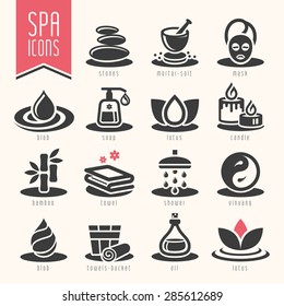 Spa Icon Set