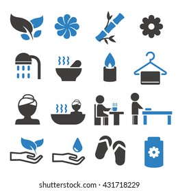 spa icon set