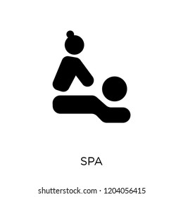 Spa icon. Spa symbol design from Hotel collection. Simple element vector illustration on white background.