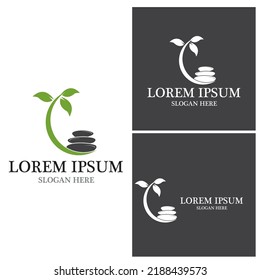 Spa icon and symbol template vector