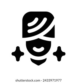 spa icon. vector glyph icon for your website, mobile, presentation, and logo design.