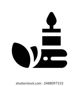 spa icon. vector glyph icon for your website, mobile, presentation, and logo design.