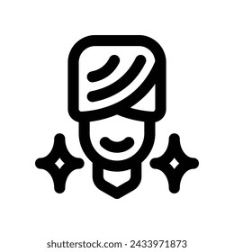 spa icon. vector line icon for your website, mobile, presentation, and logo design.