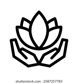 Spa Icon Vector Symbol Design Illustration