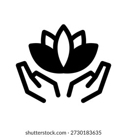 Ilustração de design de símbolo de vetor de ícone de Spa