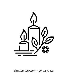 Spa icons collection, stock vector
