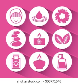 spa icons design, vector illustration eps10 graphic 