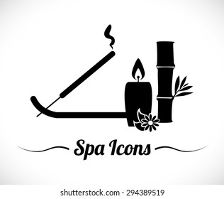 Spa icons digital design, vector illustration 10 eps graphic