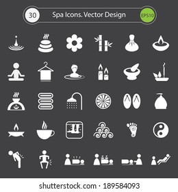 Spa Icons.Vector design