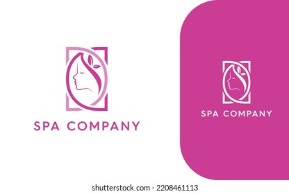 Spa Letter DD luxury pink logo