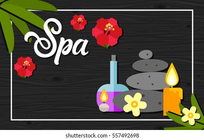 Spa Lettering and Aroma Therapy Attributes