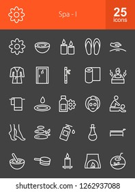 Spa Line icons