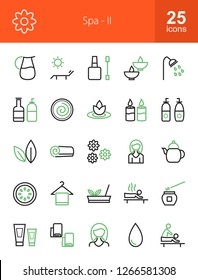 Spa Line icons