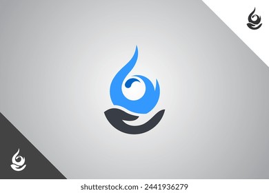 Spa logo. Beauty, personal care and cosmetics brand identity design template. Perfect logo fit for business related to cosmetics and personal care industry. Isolated background. Vector eps 10.