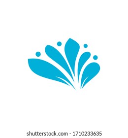 Spa logo lotus wellness salon and business spa logo. Business spa logo massage healthy design template concept.	