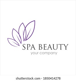 spa logo vector illustration design template