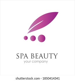 Vektorgrafik-Design-Vorlage für das Spa-Logo