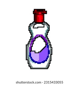 spa lotion game pixel art retro vector. bit spa lotion. old vintage illustration