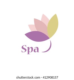 Spa Lotus flower. Vector Illustration Eps 8