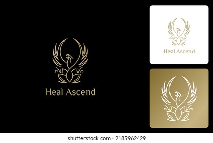 Vector de logotipo moderno y de lujo en Spa