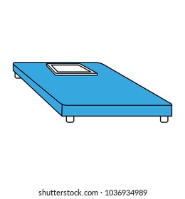 Spa massage bed