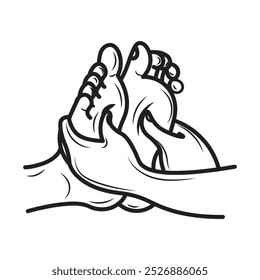 Spa And Massage Line Art - 08