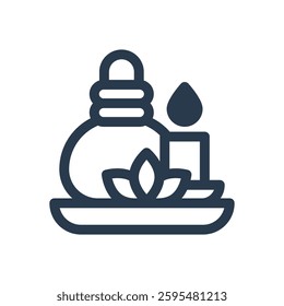 Spa for Mother's Day Vector Icon