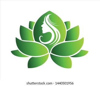 spa nature logo. design vector.